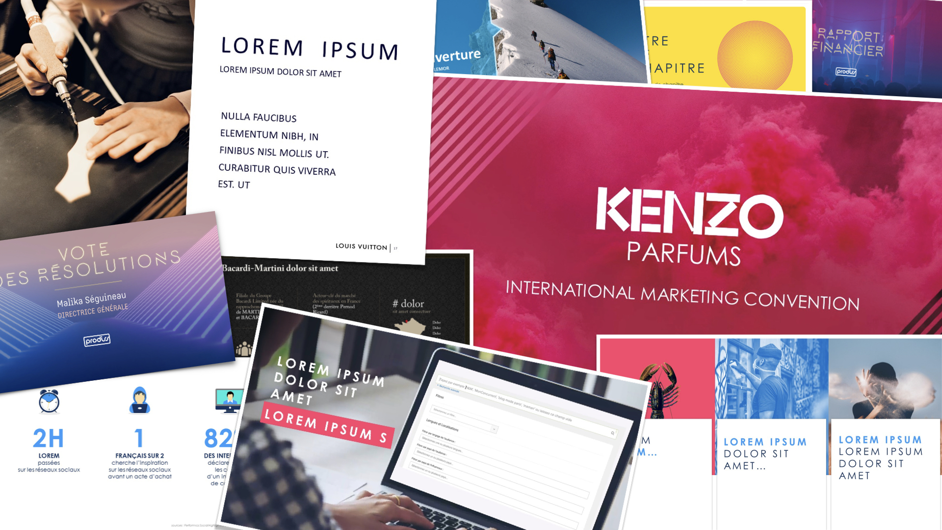 Montage Creation powerpoint, keynote, AfterEffects
